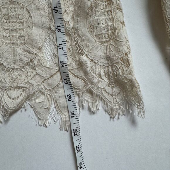 Neiman Marcus Style Keepers Beige 3/4 Sleeve Blouse Size Small NWT SK17TP0274001 - Picture 5 of 7